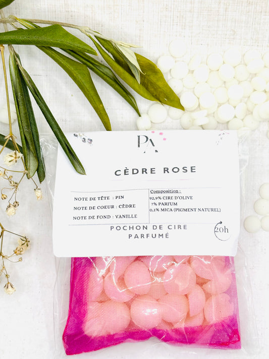Pochon Cèdre rose