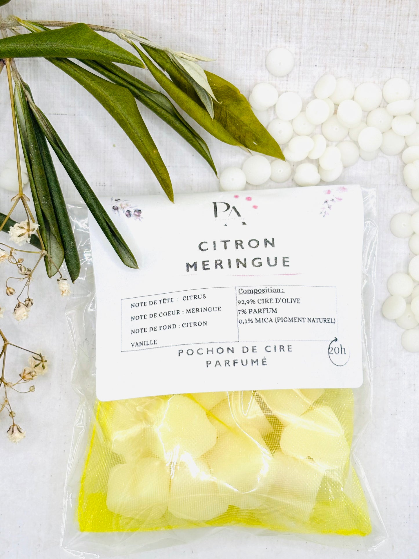 Lemon Meringue Pouch