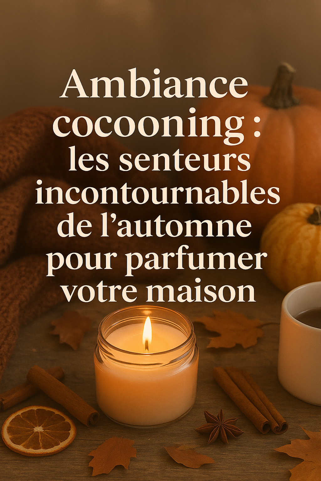 Ambiance cocooning : les senteurs incontournables de l’automne pour parfumer votre maison
