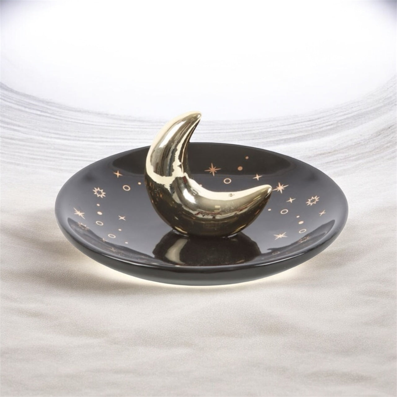 Porte encens Croissant de lune